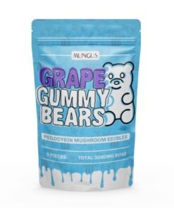 Psilocybin  Mungus Grape Gummies Bears