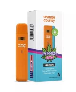 Wedding Cake – CBD Terpenes 750mg Disposable Vape | Orange County CBD